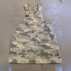 Jumper skirt camo print